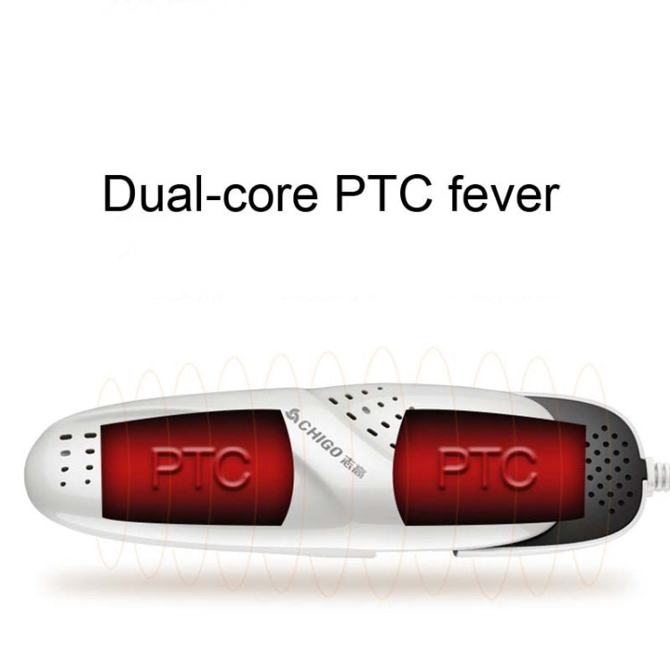 Chigo 220V Shoe Dryer Household Adult And Child Warm Shoe Dryer, CN Plug, Style:Adult Timing by bashfashion