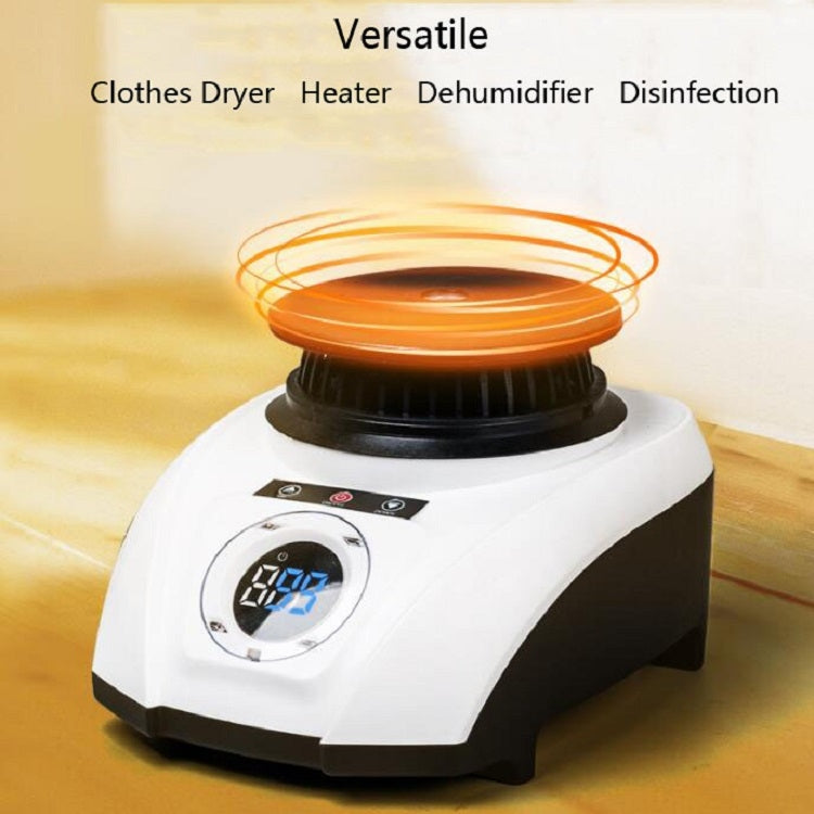 ZH865 1200W 220V Ultraviolet Lamp Smart Heater Remote Control Quick Dryer Ultraviolet Clothes Dryer Head Household Clothes Dryer, CN Plug by bashfashion