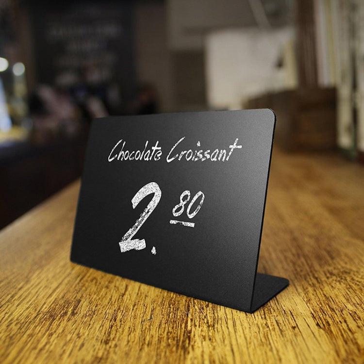 Acrylic Organic Glass Small Blackboard Wedding Party Desktop Display Countertop Home Desktop Decoration Small Blackboard(7.62x10.16cm) by bashfashion