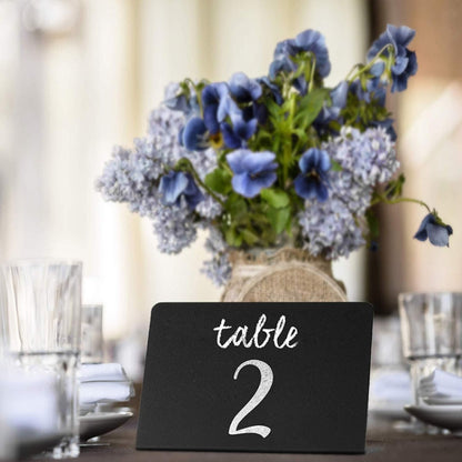 Acrylic Organic Glass Small Blackboard Wedding Party Desktop Display Countertop Home Desktop Decoration Small Blackboard(7.62x10.16cm) by bashfashion