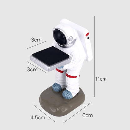 Watch Shelf Support Decorative Ornaments Watch Storage Box Display Stand, Item No.: Small Astronaut + Black Cover by bashfashion