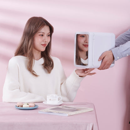 5L Beauty Makeup Mirror Skin Care Products And Facial Mask Refrigerator Semiconductor Car Home Refrigerator(UK Plug) by bashfashion