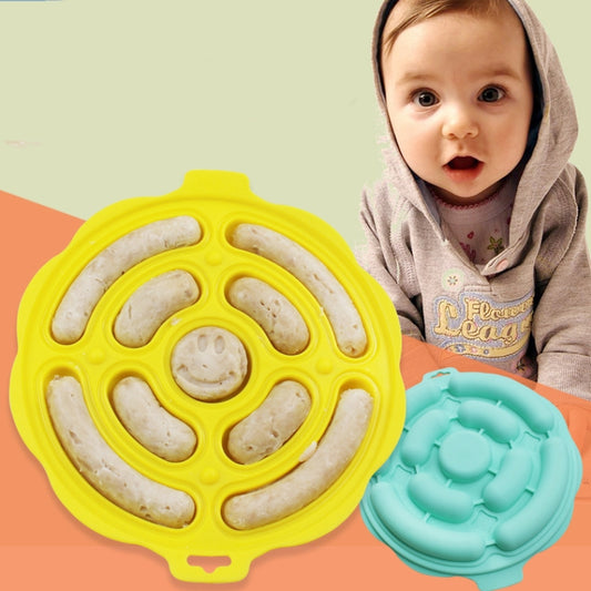 Food Grade Silicone Round Sausage Mold Baking Mold Homemade DIY Hot Dog Mold, Random Color Delivery by bashfashion