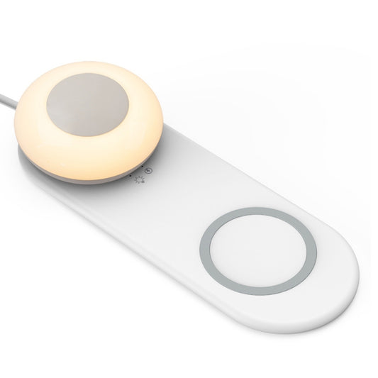 VN003 Multifunctional Wireless Charging LED Desk Lamp Separate Magnetic Touch Dimming Night Light by bashfashion