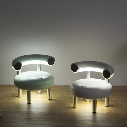 AD-01 LED Chair Eye Protection Night Light Mobile Phone Holder Bedroom Bedside Learning Light(White) by bashfashion