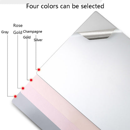 JRC 4 In 1 0.2mm Metal Texture Upper Cover Film + Bottom Cover Film + Full-Support Film + Touchpad Film Laptop Body Protective Film Sticker Set For Huawei MateBook D 15.6 inch (Silver) by JRC