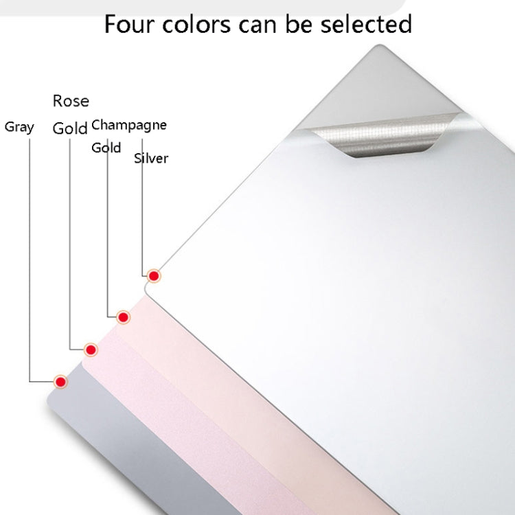 JRC 4 In 1 0.2mm Metal Texture Upper Cover Film + Bottom Cover Film + Full-Support Film + Touchpad Film Laptop Body Protective Film Sticker Set For Huawei MateBook D 15.6 inch (Gray) by JRC