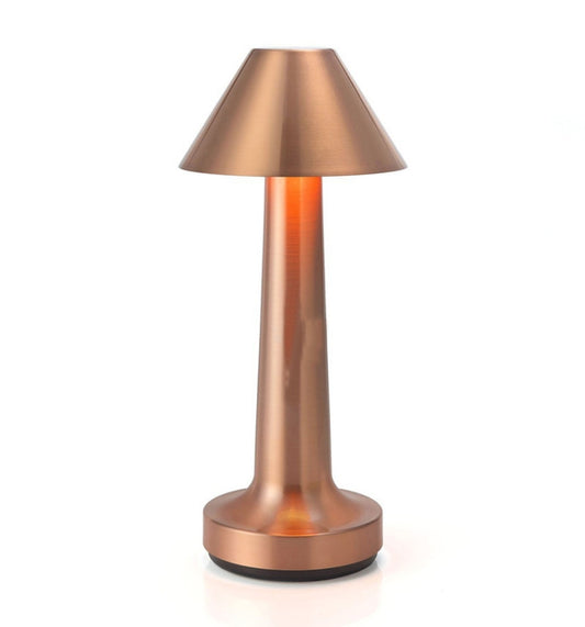 JB-TD001 LED Touch Table Lamp Cafe Restaurant Decoration Night Light, Specification: USB(Red Copper) by bashfashion