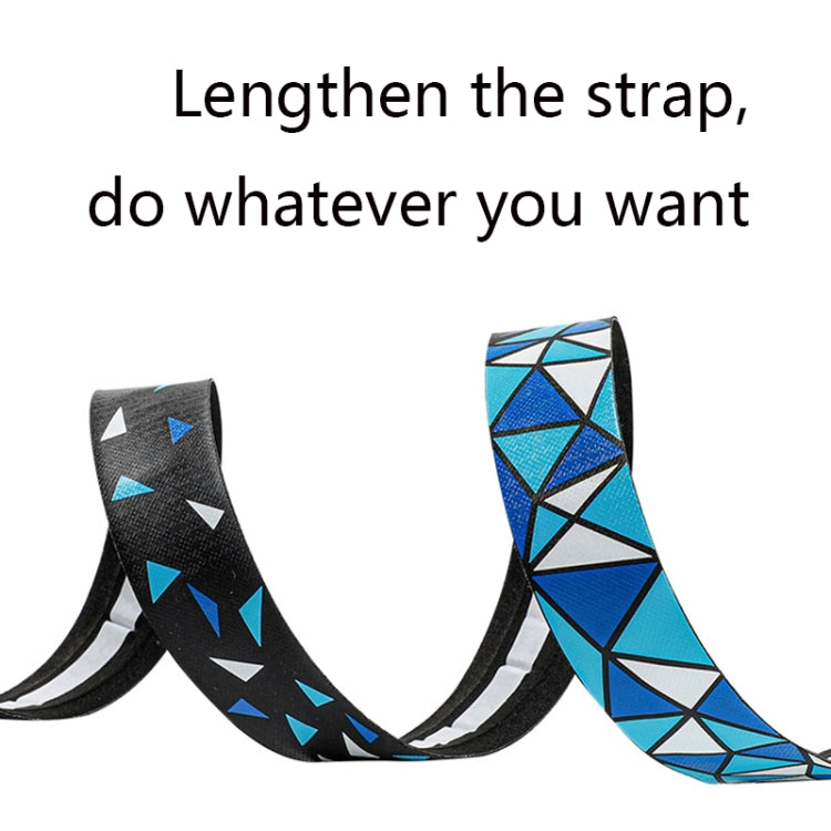 WEST BIKING YP0804045 Color PU Handlebars Stain Resistant Washable Non-Slip Bicycle Straps Cycling Accessories(Blue and White) by WEST BIKING