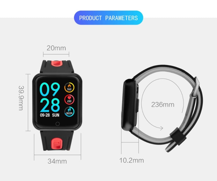 P68 Smart Watches Heart Rate Monitor Blood Pressure Activity Tracker by bashfashion