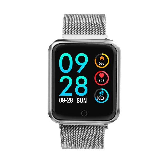 P68 Smart Watches Heart Rate Monitor Blood Pressure Activity Tracker by bashfashion