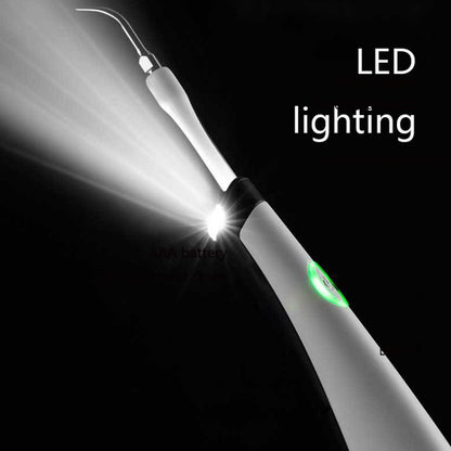 2319-S-51 Household Sonic Scaler Portable Dental Care Tool Dental Cleaning Instrument, Colour: Blue Black by bashfashion