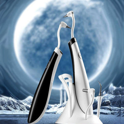 2319-S-51 Household Sonic Scaler Portable Dental Care Tool Dental Cleaning Instrument, Colour: Blue Black by bashfashion