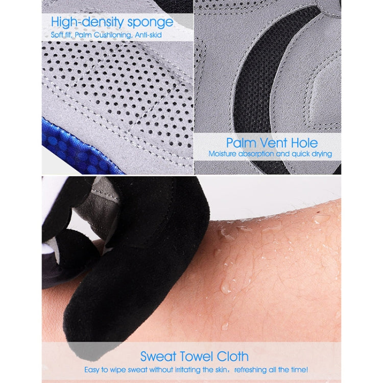 WEST BIKING YP0211216 Riding Gloves Bike Shock Absorption Touch Screen Full Finger Glove, Size: M(Red) by WEST BIKING