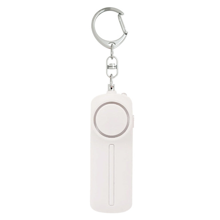 AF-9400 130dB Personal Alarm Pull Ring Women Self-Defense Keychain Alarm(White) by bashfashion