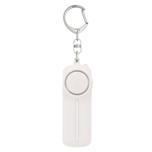 AF-9400 130dB Personal Alarm Pull Ring Women Self-Defense Keychain Alarm(White) by bashfashion