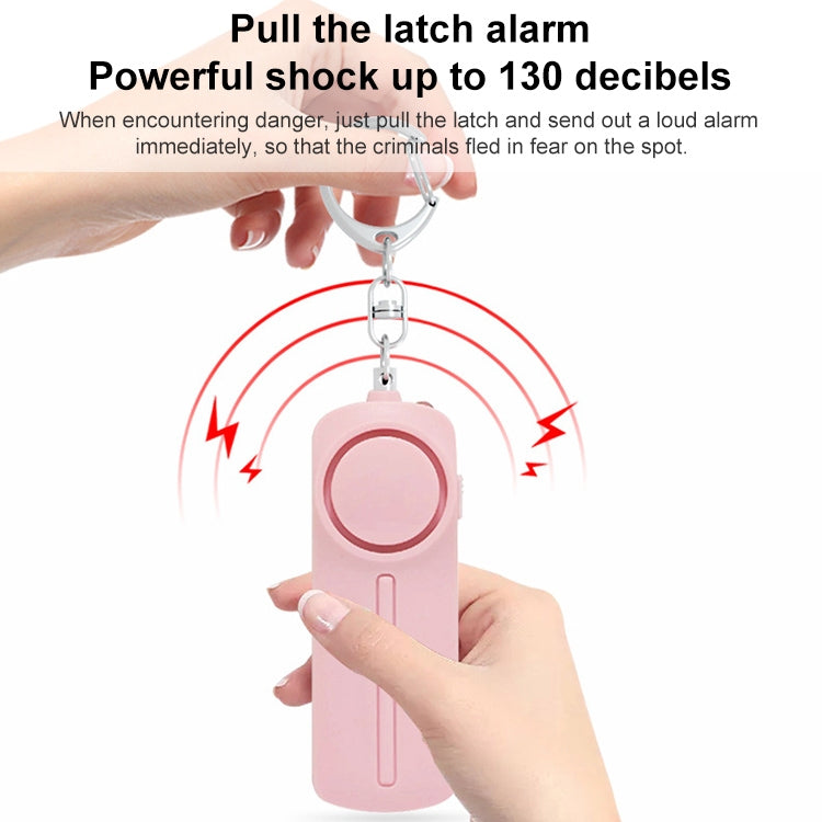 AF-9400 130dB Personal Alarm Pull Ring Women Self-Defense Keychain Alarm(Blue) by bashfashion