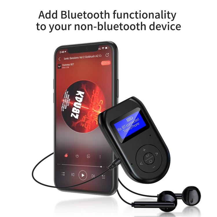 BT-11 Bluetooth 5.0 Audio Launch Reception Call Three-In-One TV Computer Game Music Bluetooth Adapter by bashfashion