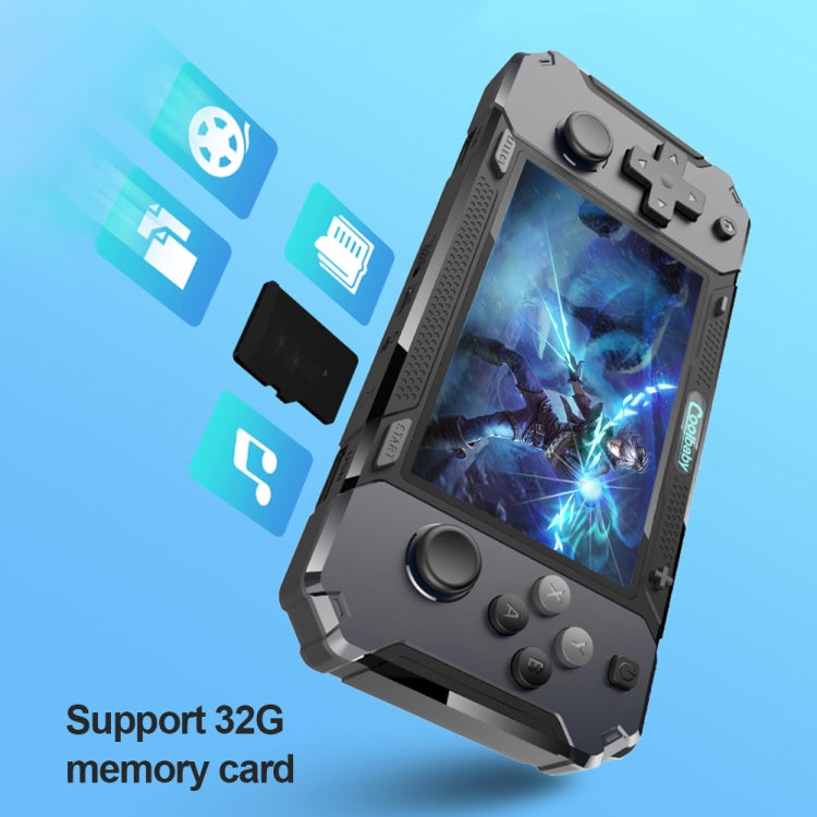 Coolbaby RS-63 4-inch Open Source OS RS3128 Handheld Game Console, Support TF Card & HDMI Output by bashfashion