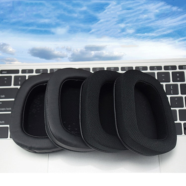 2 PCS D0005 Headphone Sponge Cover Headphone Earmuffs Head For Logitech G633 / G933 / G933S, Colour: Net Cloth by bashfashion