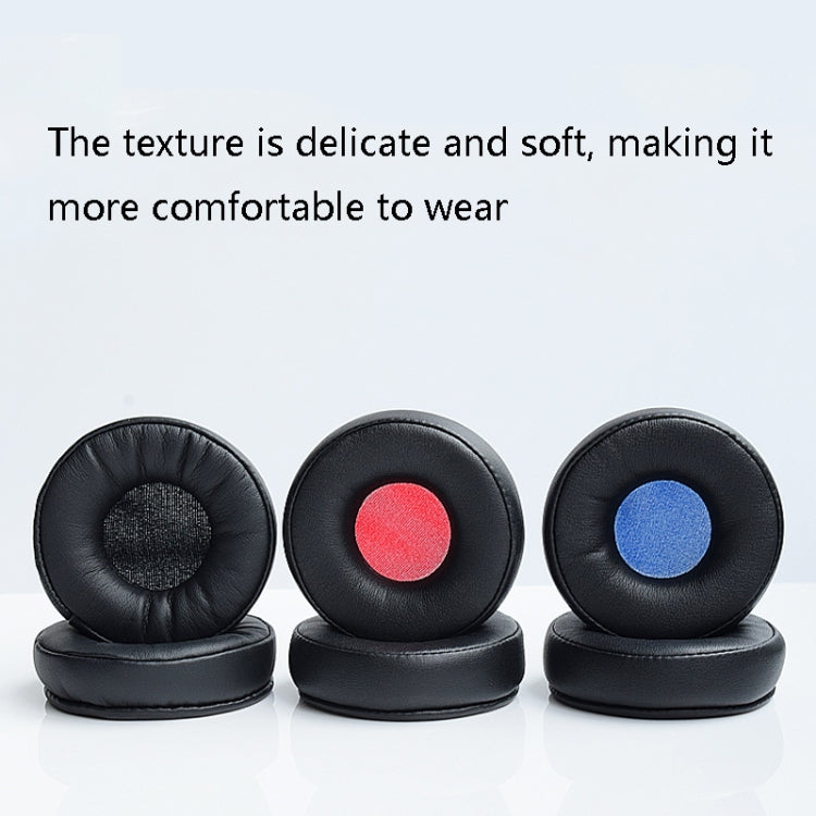 2 PCS Headphone Sponge Cover Headphone Leather Cover For Jabra Revo Wireless, Colour: Black Black Net by bashfashion