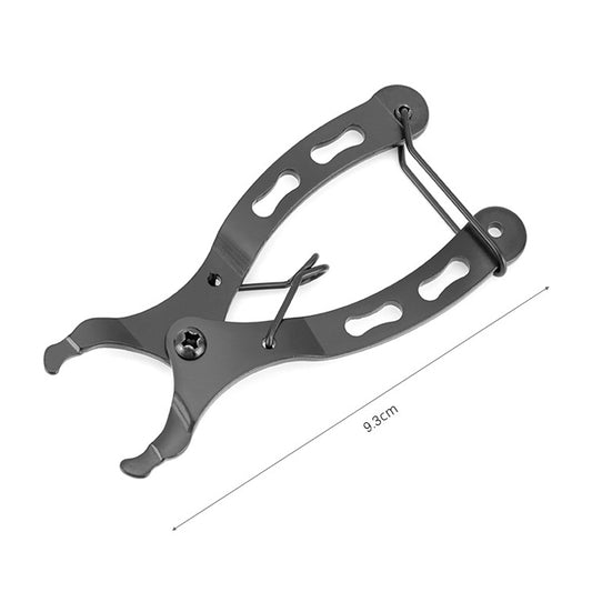 3 PCS Bicycle Mini Chain Fast Release Magic Buckle Pliers Two-Way Bayonet Disassembly Pliers(Black) by bashfashion