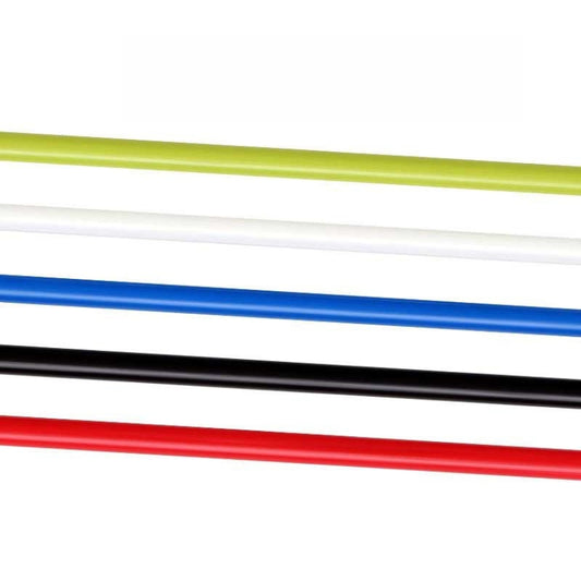 TRLREQ Mountain Bike Brake Tube 5mm Hydraulic Oil Disc Oil Brakes Braided Tube, Length: 3m (White) by bashfashion