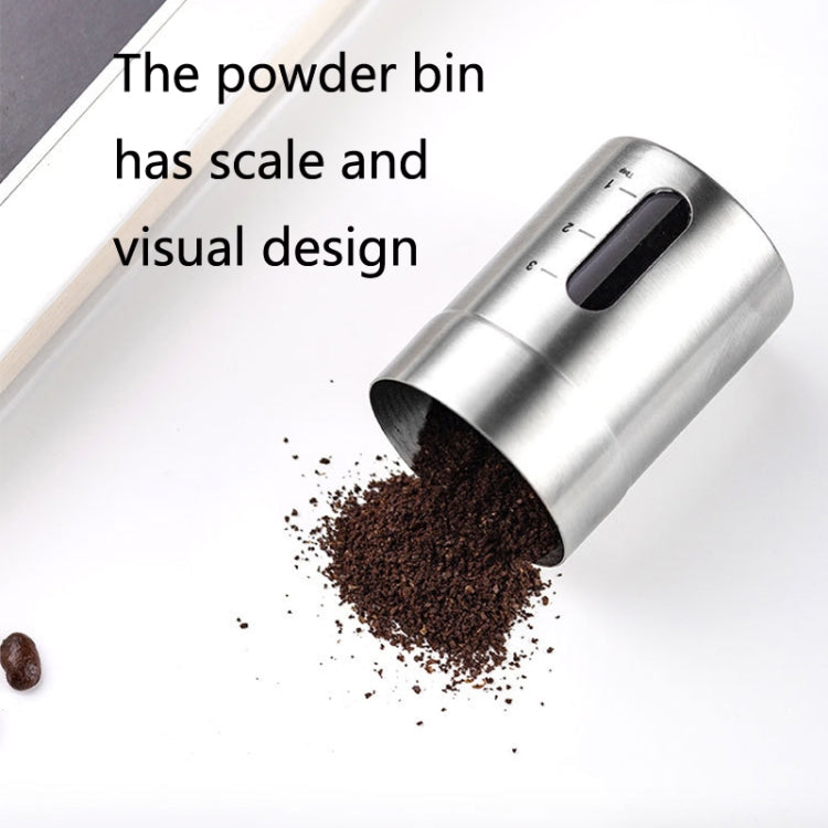 Portable Hand Crank Coffee Machine Stainless Steel Manual Grinder(Medium) by bashfashion
