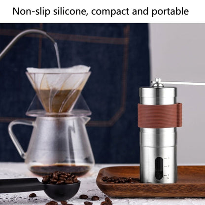 Portable Hand Crank Coffee Machine Stainless Steel Manual Grinder(Medium) by bashfashion