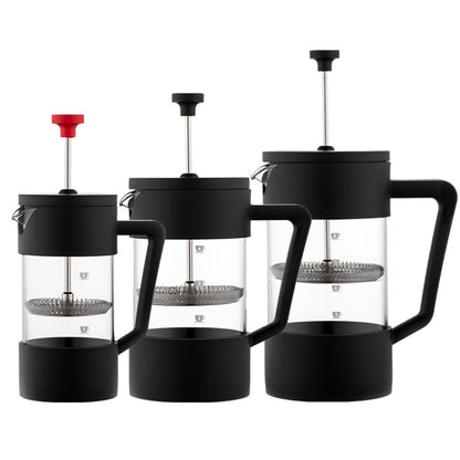 Household Hand Brewed Coffee French Filter Press Pot Glass Tea Maker(1000ml) by bashfashion