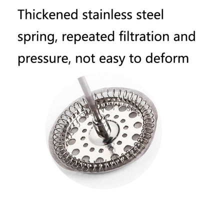 Household Hand Brewed Coffee French Filter Press Pot Glass Tea Maker(1000ml) by bashfashion