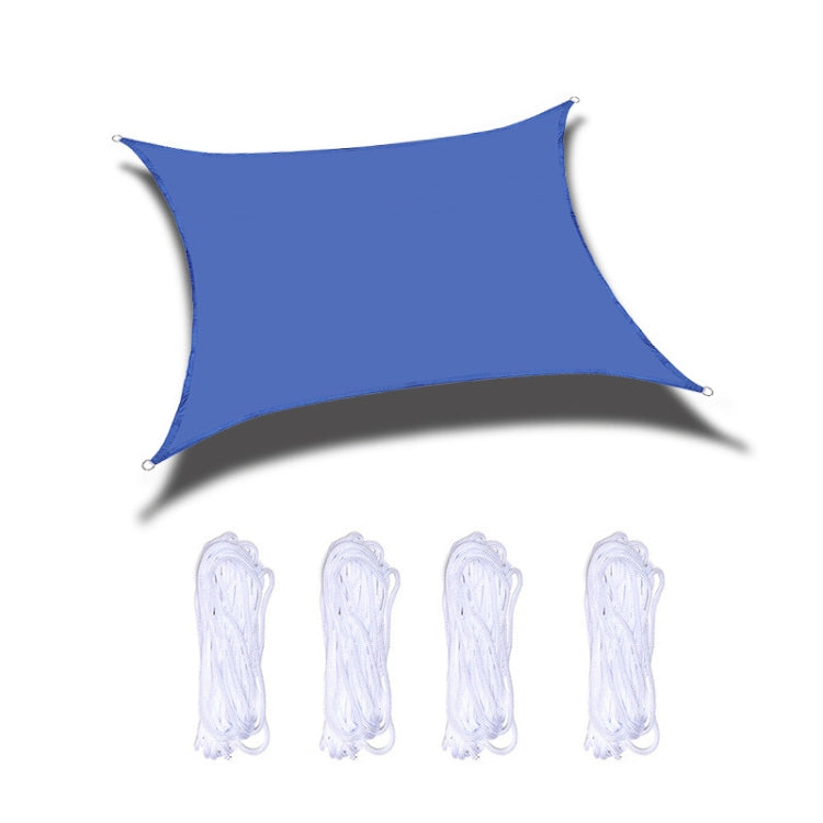 Outdoor Garden Sunshade Sail Waterproof Anti-UV Canopy, Size: 4m x 7m(Royal Blue) by bashfashion