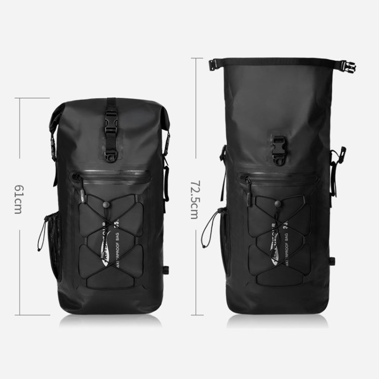 AFISHTOUR FM2023 35L Waterproof Outdoor Sports Backpack Large Capacity Backpack(Black) by bashfashion