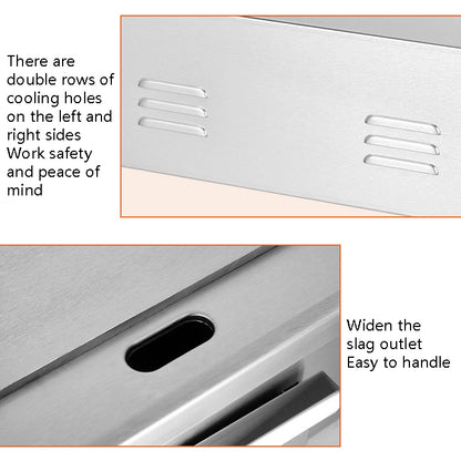 Fuyi Commercial Desktop Electric Stove Stainless Steel Body Cast Iron Skewers Pancake Electric Griddle, EU Plug(EG-818B) by bashfashion