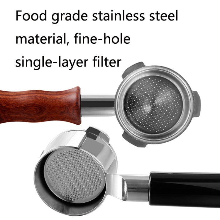 DL-1 Zinc Alloy Coffee Maker Bottomless Handle For Dongling, Style: Red Rosewood Straight by bashfashion