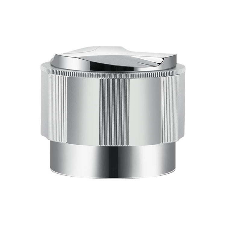 YK33258 Stainless Steel Double-Ended Coffee Cloth Dispenser, Size: 51mm(Silver Multilateral Type) by bashfashion