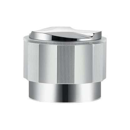 YK33258 Stainless Steel Double-Ended Coffee Cloth Dispenser, Size: 51mm(Silver Multilateral Type) by bashfashion