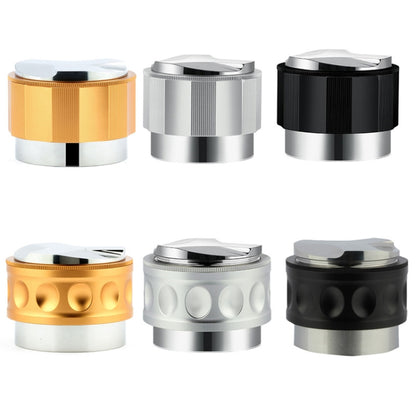 YK33258 Stainless Steel Double-Ended Coffee Cloth Dispenser, Size: 51mm(Black Finger Buckle Type) by bashfashion