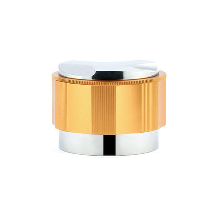 YK33258 Stainless Steel Double-Ended Coffee Cloth Dispenser, Size: 58mm(Golden Multilateral Type) by bashfashion
