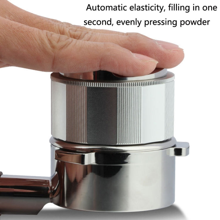 YK33258 Stainless Steel Double-Ended Coffee Cloth Dispenser, Size: 58.5mm(Black Multilateral Type) by bashfashion