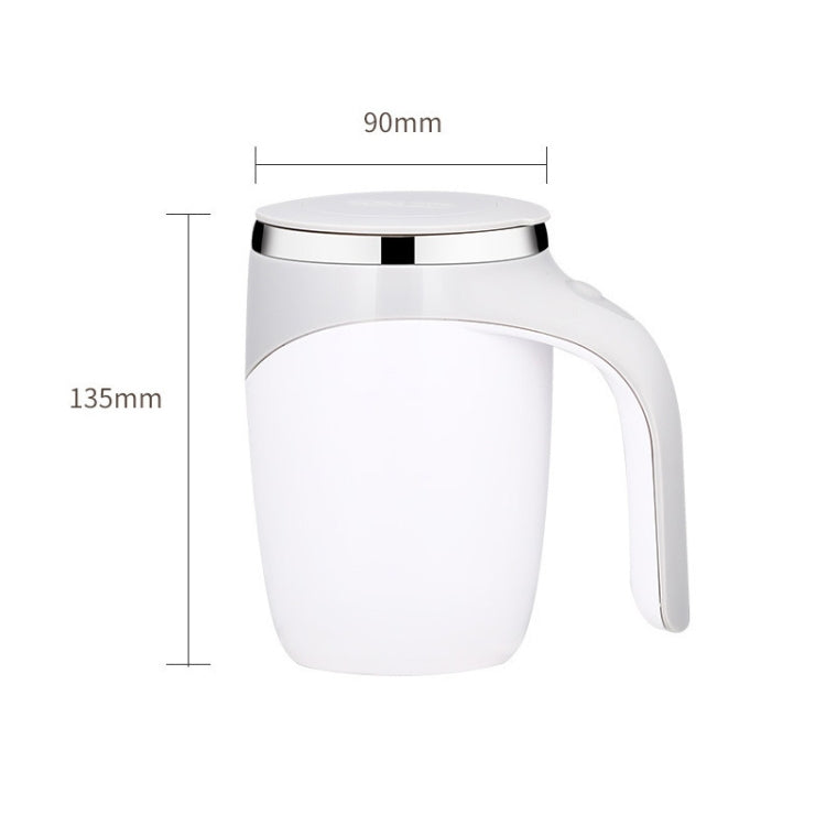 A223 Stainless Steel Automatic Magnetized Coffee Mixing Cup(Brown) by bashfashion