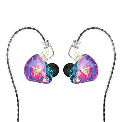 QKZ AK6 PRO HiFi Subwoofer In-Ear Wired Headphones with Mic(Colorful) by QKZ