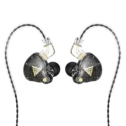 QKZ AK6 PRO HiFi Subwoofer In-Ear Wired Headphones with Mic(Black) by QKZ