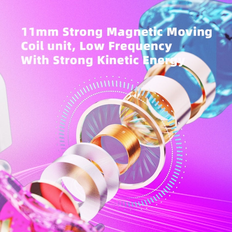 QKZ AK6 PRO HiFi Subwoofer In-Ear Wired Headphones with Mic(Black) by QKZ