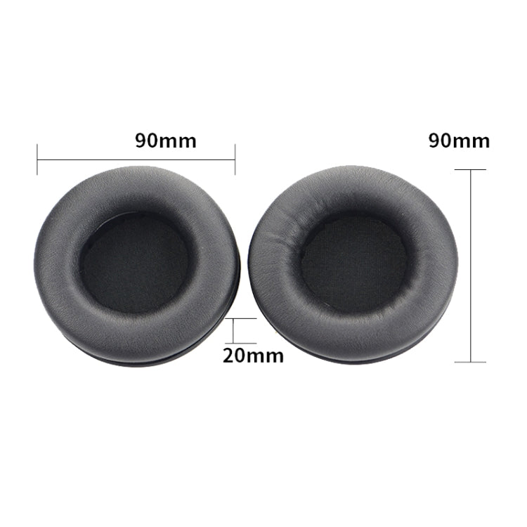 2 PCS Headset Sponge Earmuffs For Razer Kraken 7.1 V1 Pro, Colour: Black+Black Net by bashfashion