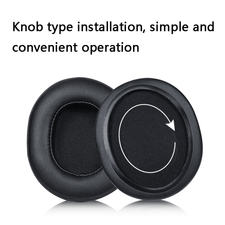 2 PCS Headset Sponge Earmuffs for iGene K5(Black) by bashfashion