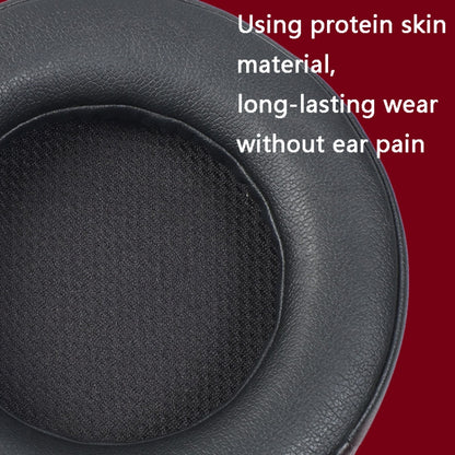 2 PCS 001 Headset Earmuffs with Snap-fit for Corsair Virtuoso RGB, Spec: Brown Lambskin by bashfashion