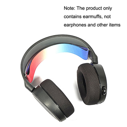 2pcs Sponge Headset Pad for Steelseries Arctis Pro / Arctis 3 / 5 / 7(Blue Leather) by bashfashion