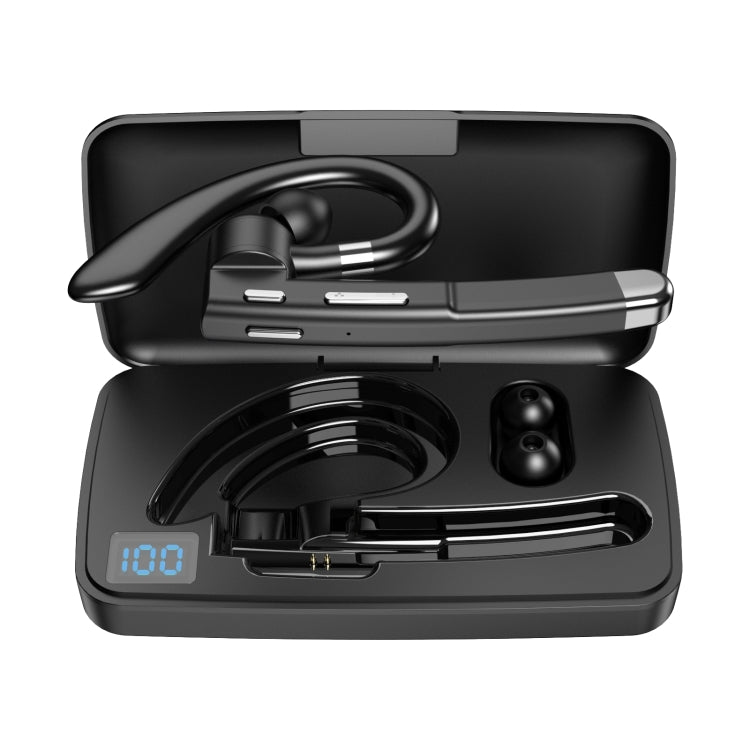 520 Gen2 Earhook Business Bluetooth Headphone, Style: With Charging Case by bashfashion