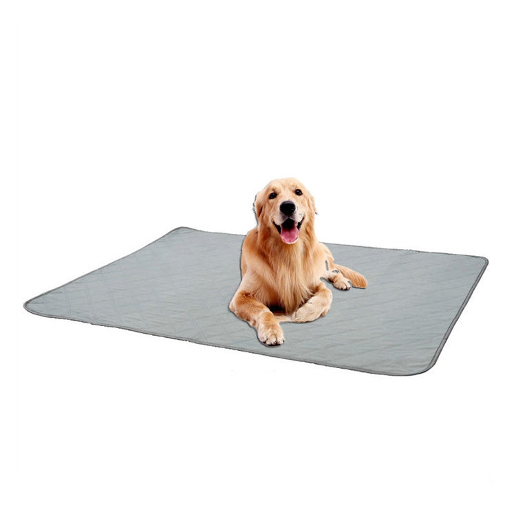 OBL0014 Can Water Wash Dog Urine Pad, Size: L (Gray) by bashfashion